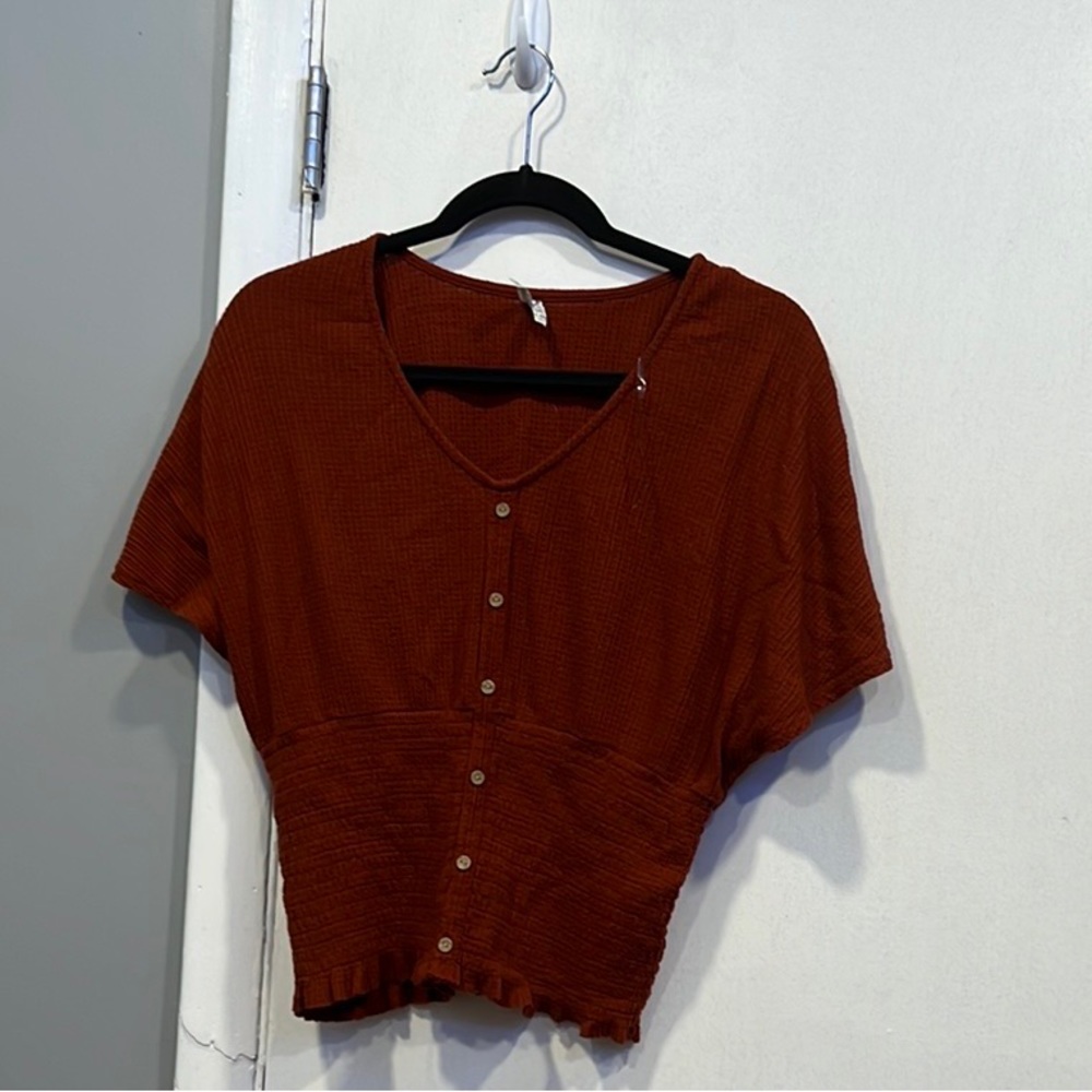 Burnt Orange Top